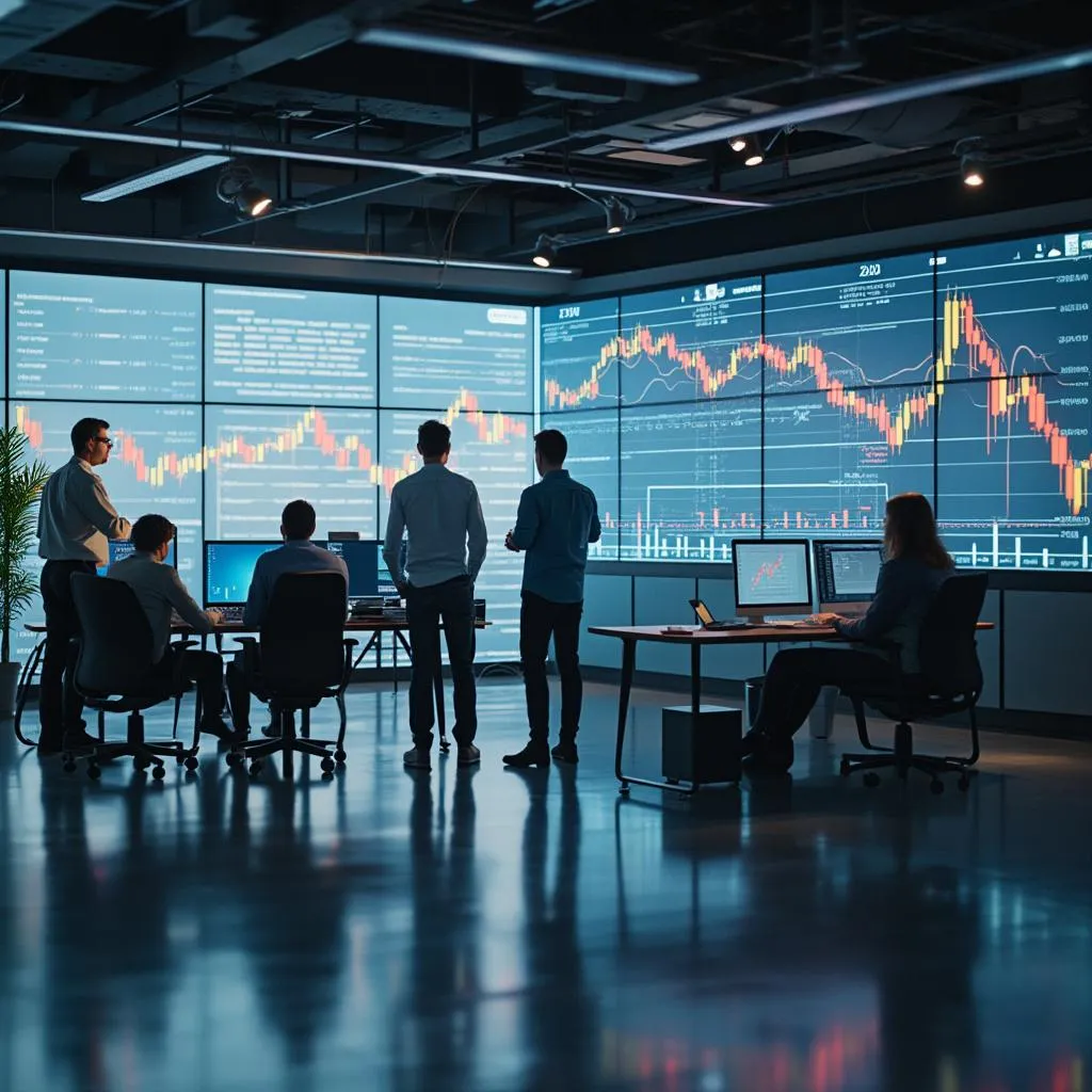 Espace de travail moderne et collaboratif chez FinTechIA